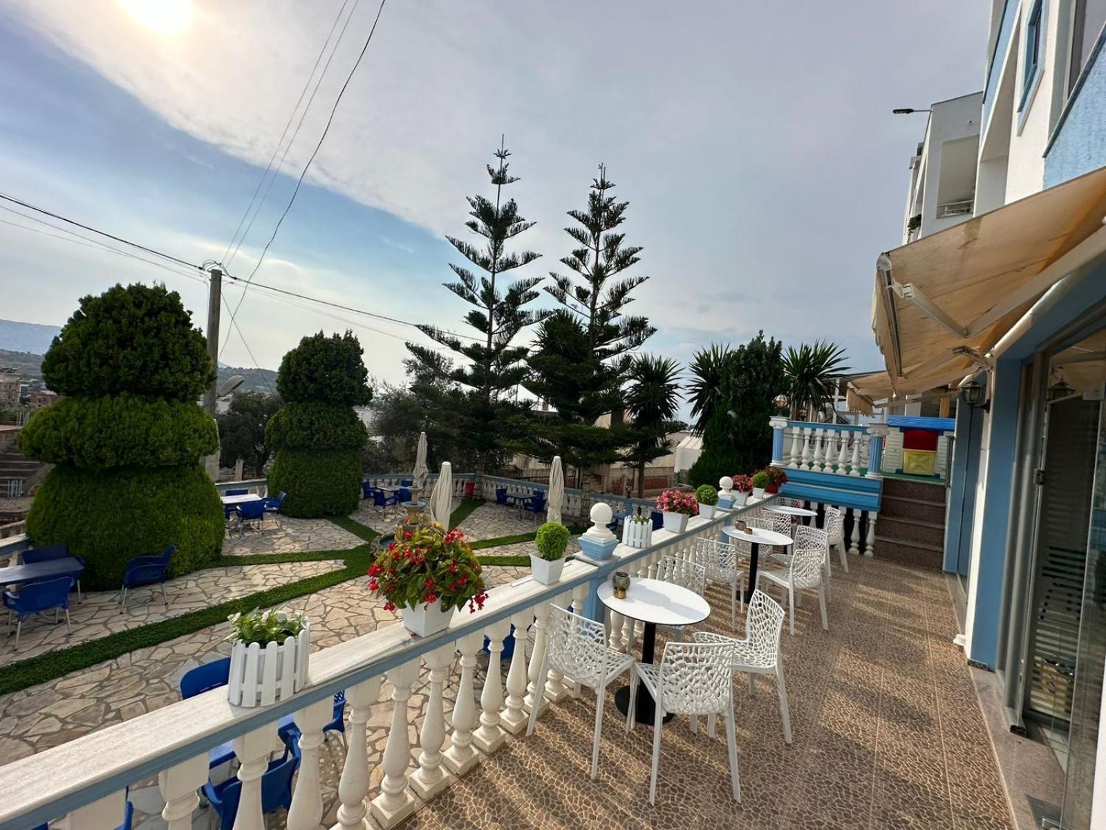 Esmeralda Hotel & Restaurant Ksamil Kültér fotó
