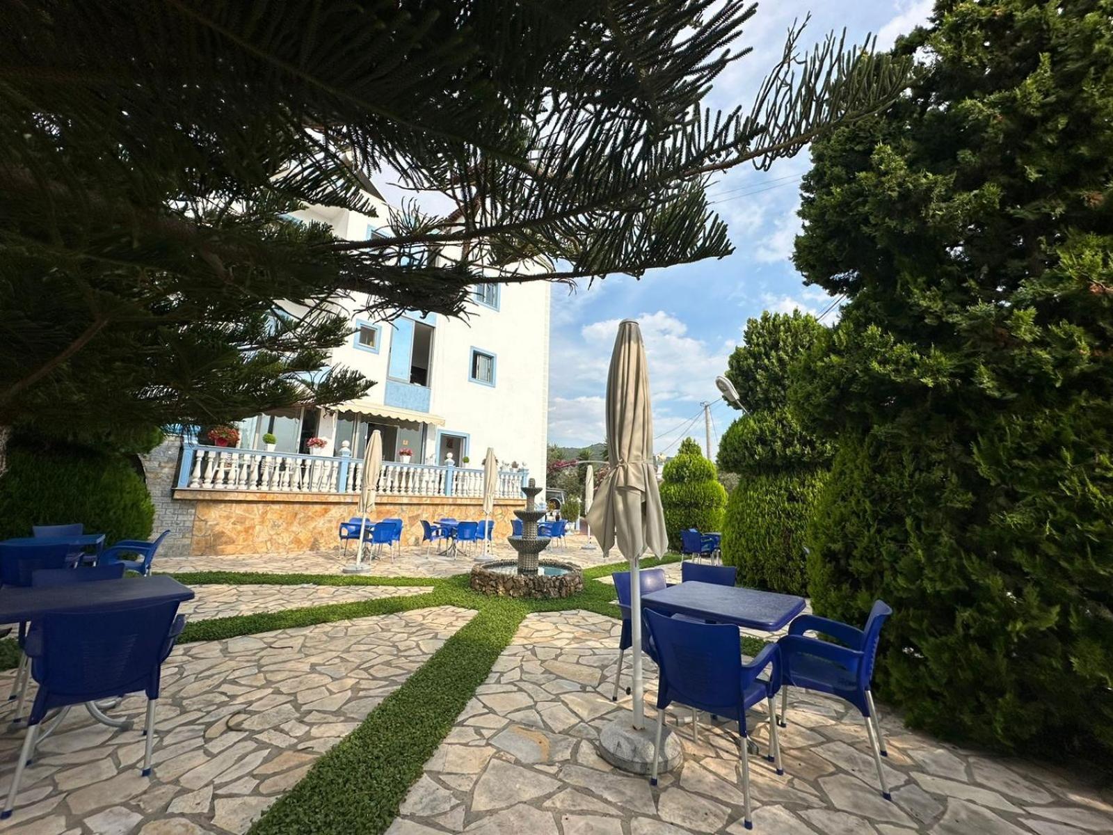 Esmeralda Hotel & Restaurant Ksamil Kültér fotó