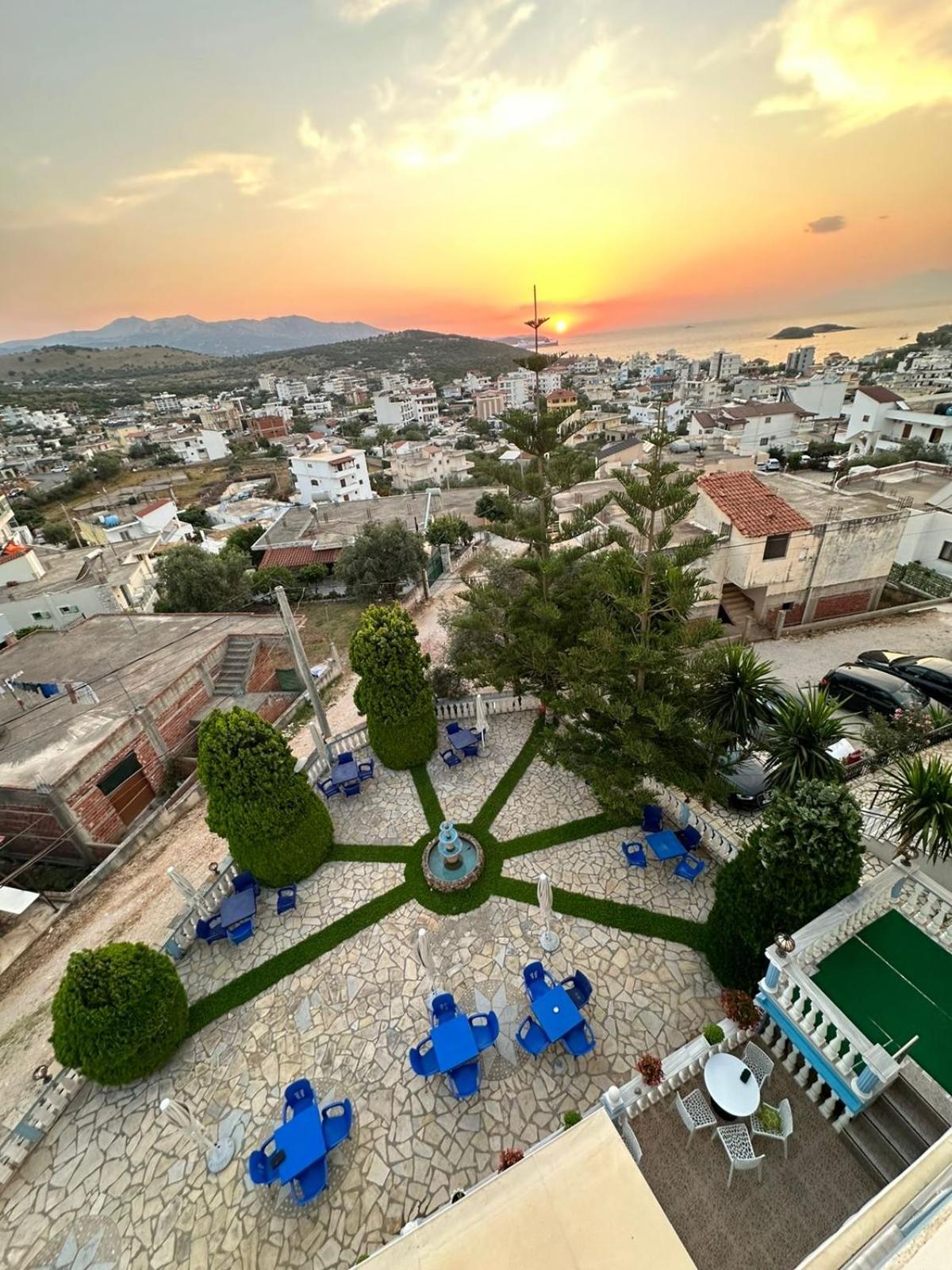 Esmeralda Hotel & Restaurant Ksamil Kültér fotó